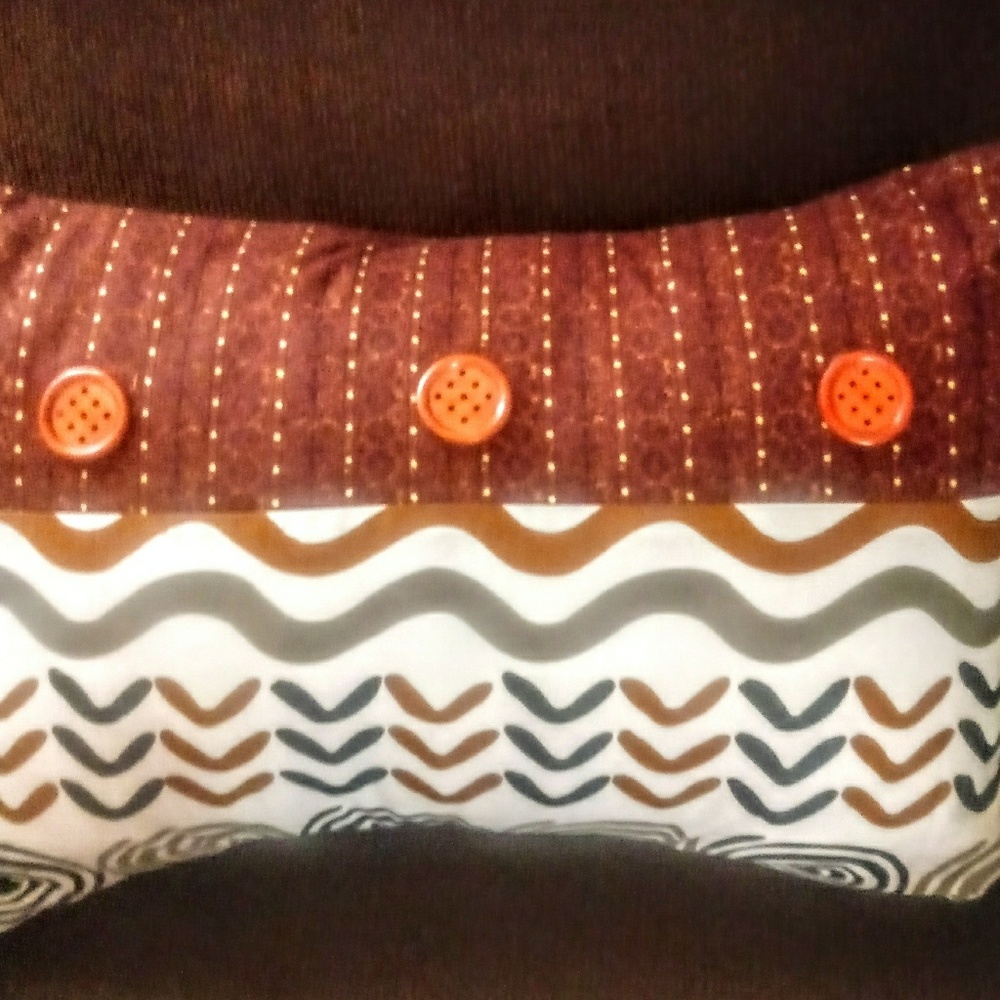 5 sets African print throw pillow inserts handsewn